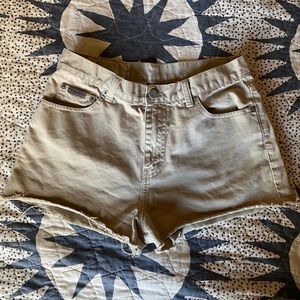 Vintage Calvin Klein high-waisted shorts